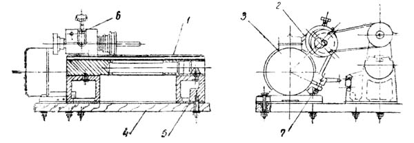 16Т02П Станина токарного верстата